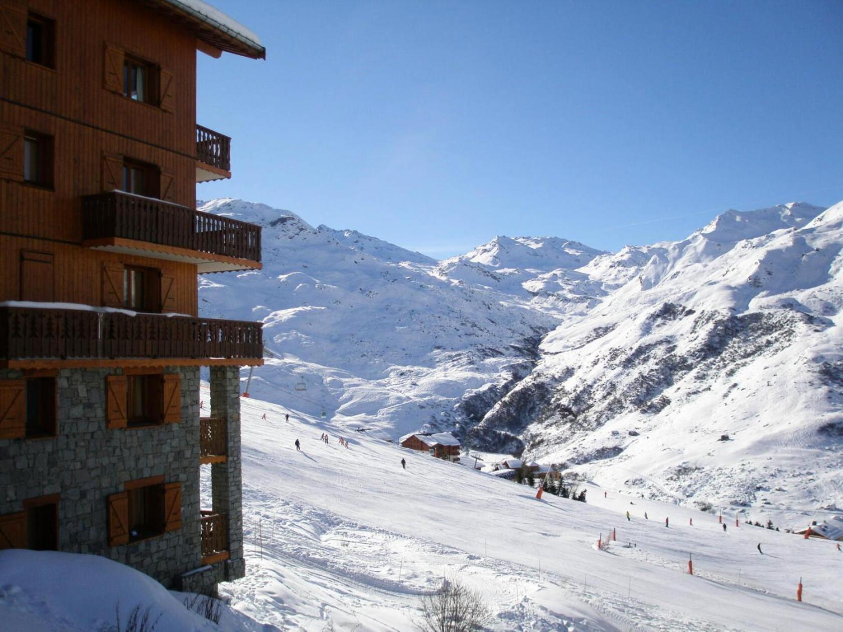 Residence Courmayeur - Appartement En Bord De Piste Aux Menuires Mae-3954 Saint-Martin-de-Belleville Exteriör bild